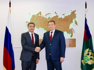 Глава Росимущества Вадим Яковенко и Андрей Рюмин обсудили ключевые направления развития Группы «Россети»