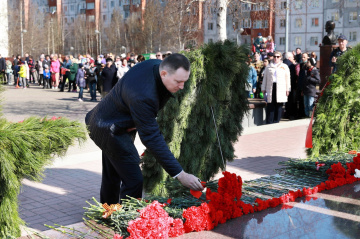 Генеральный директор «Россети Тюмень» Алексей Солдатенко принял участие в праздничных мероприятиях ко Дню Победы