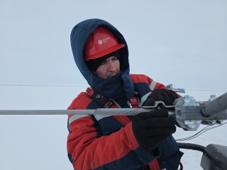 В Заполярье выполнили ремонт энерготранзита для надежного электроснабжения газового промысла