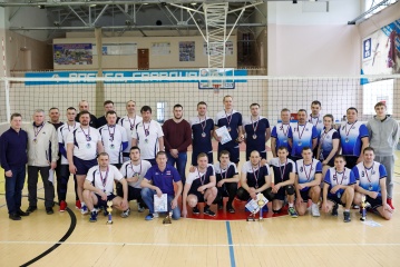 В компании «Россети Тюмень» определили лучших волейболистов