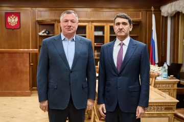 Марат Хуснуллин и Андрей Рюмин обсудили актуальные задачи электросетевого комплекса