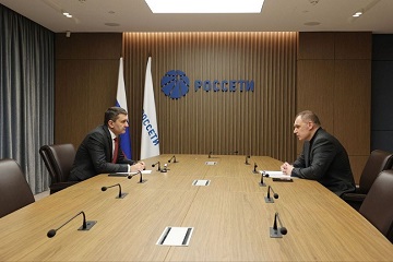 Глава Республики Марий Эл и Генеральный директор Группы «Россети» провели рабочую встречу