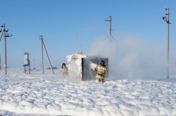 Потушили огонь и спасли жизнь