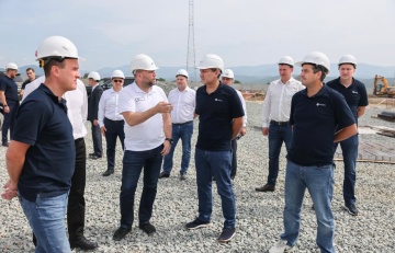 Андрей Рюмин проинспектировал строительство сетевой инфраструктуры на юге Приморья