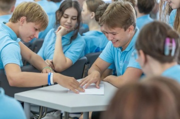 В «Орленке» прошла проектная смена Группы «Россети»
