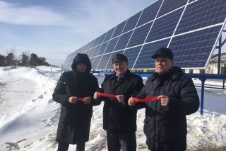 В Югре появилась первая солнечная электростанция 