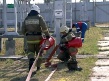 Противопожарные учения в Урайских ЭС