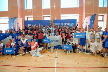 Завершился турнир по волейболу Группы «Россети», посвященный 80-летию Победы
