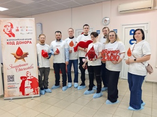 Энергетики «Россети Тюмень» сдали более 70 литров крови в ходе донорской акции