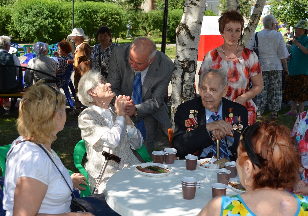 Шувалов и ветераны