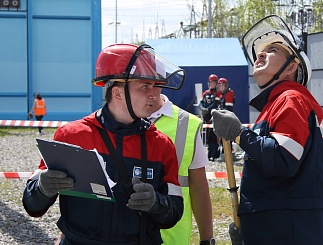 Соревнования профмастерства среди бригад по ремонту и обслуживанию распределительных сетей 10/04 кВ_2019. День первый