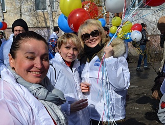 В "Тюменьэнерго" встретили праздник весны и труда