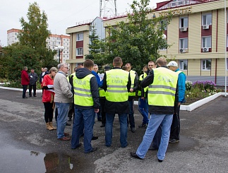 Соревнования профессионального мастерства водителей ОАО "Тюменьэнеро"