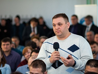 Встреча генерального директора АО «Тюменьэнерго» с трудовым коллективом филиала Сургутские электрические сети 