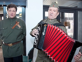 Сургутяне приняли Эстафету Знамени Победы