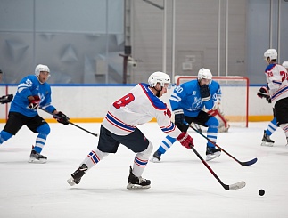 Товарищеский матч по хоккею