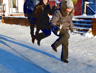 Тимбилдинг "Тюменьэнерго" в русском стиле