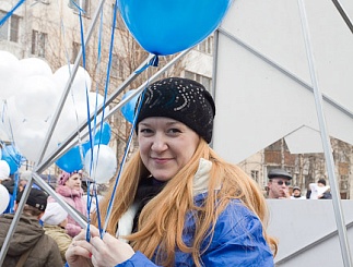 Первомайское шествие энергетиков