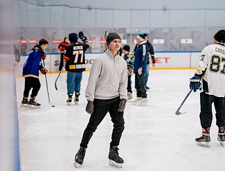 Мастер-класс по хоккею