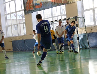 Финал Спартакиады "Тюменьэнерго". Соревнования по мини-футболу.
