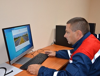 Соревнования профмастерства водителей АО "Тюменьэнерго"