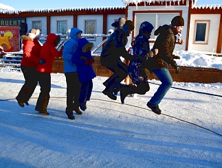 Тимбилдинг "Тюменьэнерго" в русском стиле
