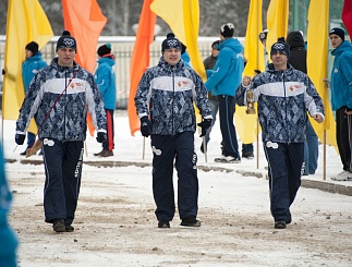 Спорт и труд рядом идут: сотрудница «Тюменьэнерго» Екатерина Садовникова приняла участие в эстафете Олимпийского огня