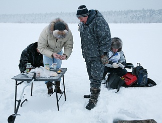 Турнир по подледному лову на призы ОАО "Тюменьэнерго