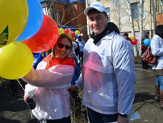 В "Тюменьэнерго" встретили праздник весны и труда