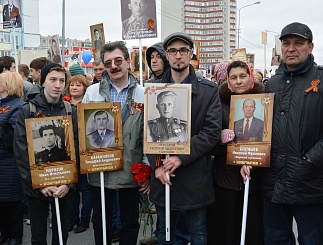 Сотрудники "Тюменьэнерго"  приняли участие в Параде Победы