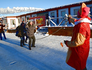 Тимбилдинг "Тюменьэнерго" в русском стиле