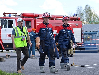 Соревнования профмастерства среди бригад по ремонту и обслуживанию распределительных сетей 10/04 кВ_2019. День второй