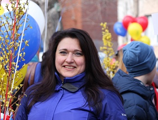 Первомайское шествие энергетиков