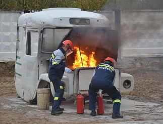 Соревнования профмастерства водителей АО "Тюменьэнерго"