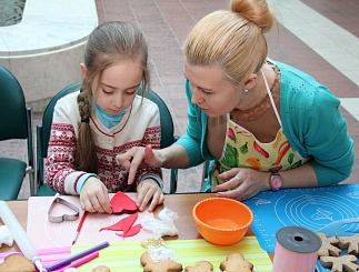 Счастливые имбирные сердца