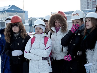 Экскурсия студентов СурГУ на ПС "Северная"