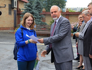 Бойцы стройотряда "Энергетик" получили трудовые путеки