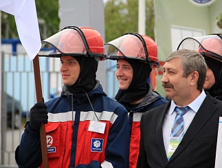 Открытие соревнований профмастерства