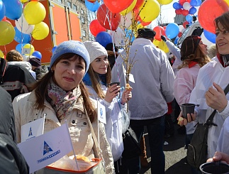 В "Тюменьэнерго" встретили праздник весны и труда