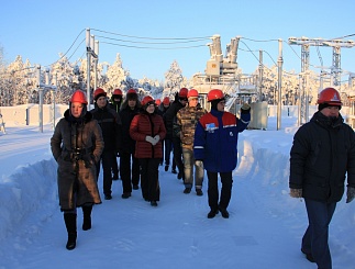 Экскурсия студентов Сургутского профессионального колледжа на ПП "Победа"