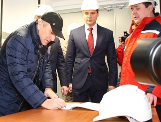 18 декабря 2019 года открытие ПС Причал и Молодежная в Тюмени с участием Губернатора Тюменской области А.В.Моора