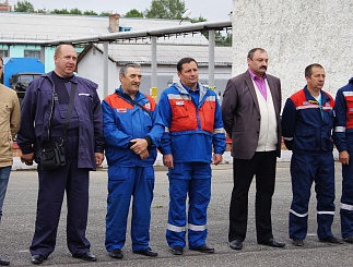 Соревнования профмастерства водителей в филиале "Тюменские распределительные сети"