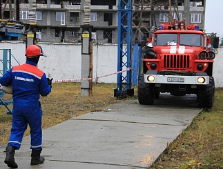 Противоаварийная тренировка в Сургутских электрических сетях