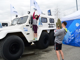Участие "Тюменьэнерго" в "Зелёном марафоне-2017"