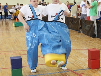 Энергетики померялись силами и показали командный дух  в эстафете «Большие гонки»