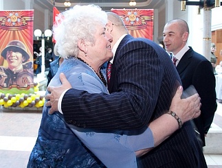 Сургутяне приняли Эстафету Знамени Победы