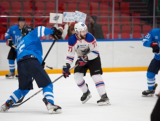 Товарищеский матч по хоккею