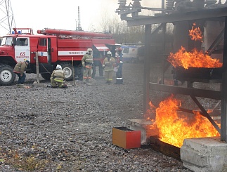 Масштабная противоаварийная тренировка с развертыванием мобильной подстанции в Нижневартовске