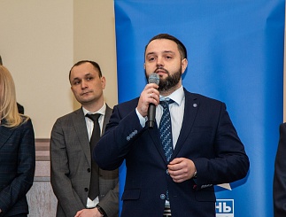 Встреча генерального директора АО «Тюменьэнерго» Александра Мелихова с коллективом исполнительного аппарата