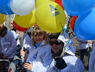 В "Тюменьэнерго" встретили праздник весны и труда